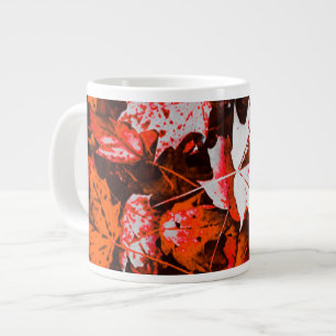Red Maple Blätter Cup Jumbo-Tasse