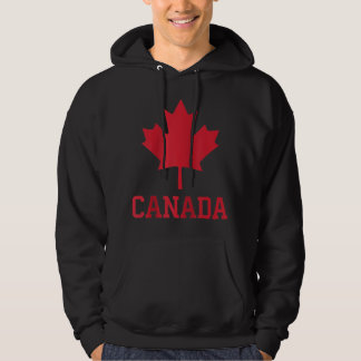 Red Maple Leaf Liebe Flag Canada Day.pnng Hoodie