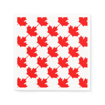 Red Maple Leaf Pattern