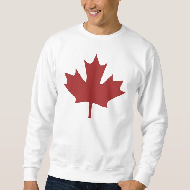 Red Maple Leaf Sweatshirt (Vorderseite)