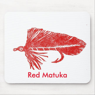 "Red Matuka" Classic Trout Fly Mousepad