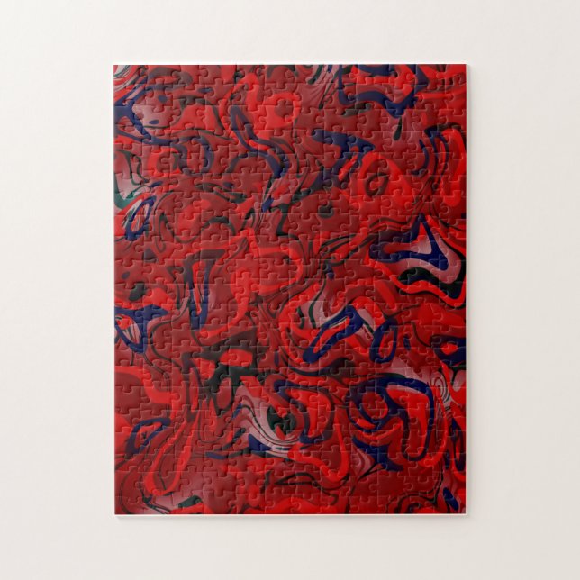 Red Maze Puzzle (Vertikal)