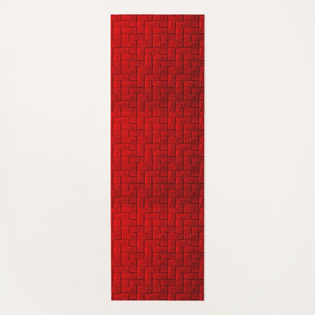 Red Maze Yoga Mat Yogamatte (Vorderseite)