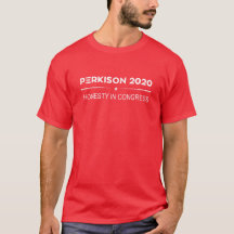 Red Men Perkison 2020 T - Shirt der Kampagne