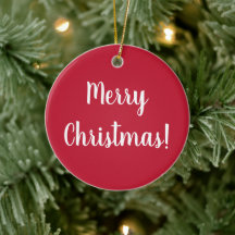 Red Merry Christmas Weihnachten 2022 Typografie