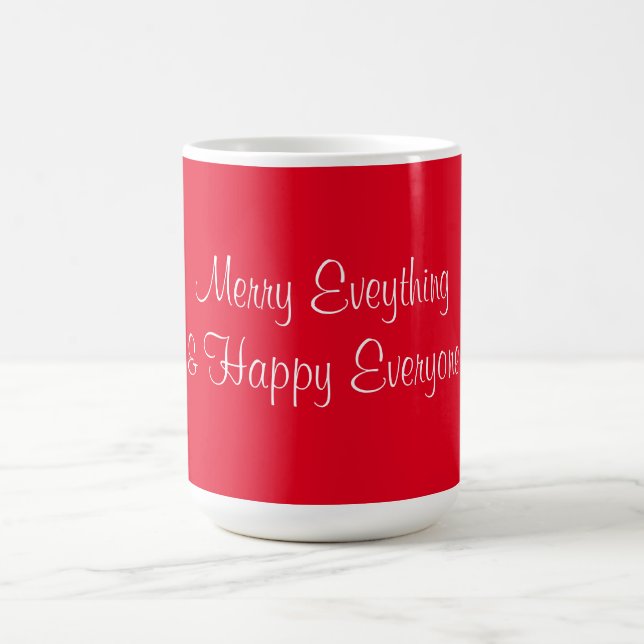 Red Merry Everything Tasse (Mittel)