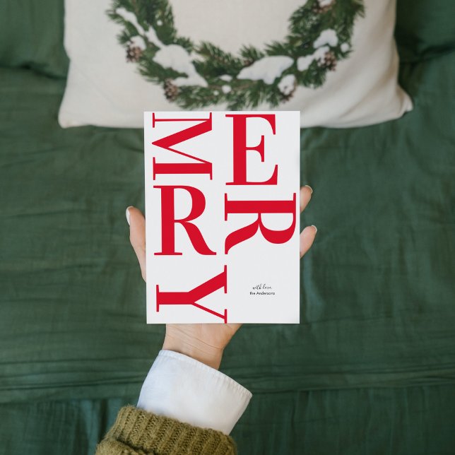 Red Merry Happy Holiday (Von Creator hochgeladen)