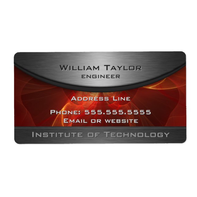 Red Metallic Elegance (Vorne)