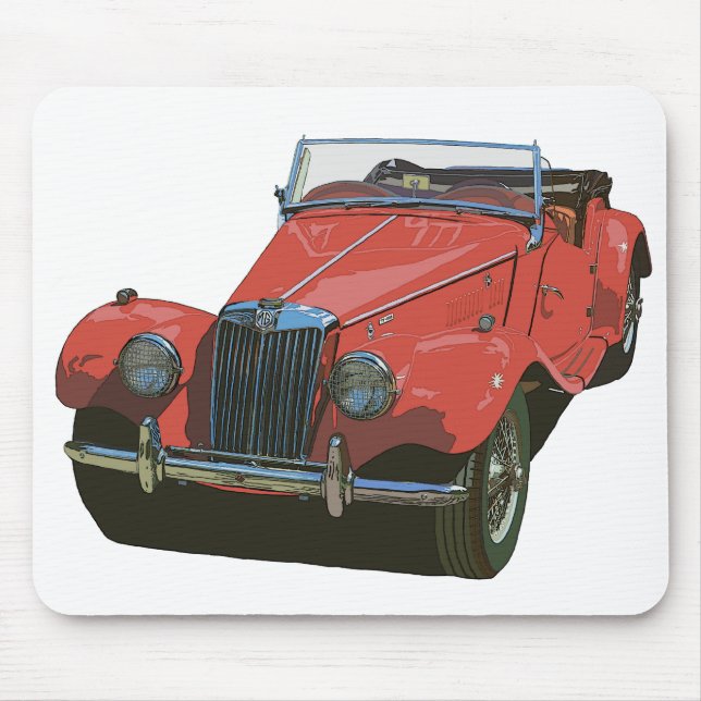 Red MG TF Mousepad (Vorne)