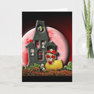 Red-Mit Augen Ducky Karte