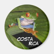 Red Mit Augen Gaudy Frog Anpassbare Magnet