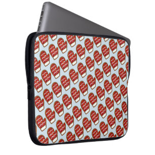 Red Mitten Mattiert Sugardkeks Weihnachtsfest Laptopschutzhülle