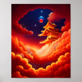 Red Moon Poster