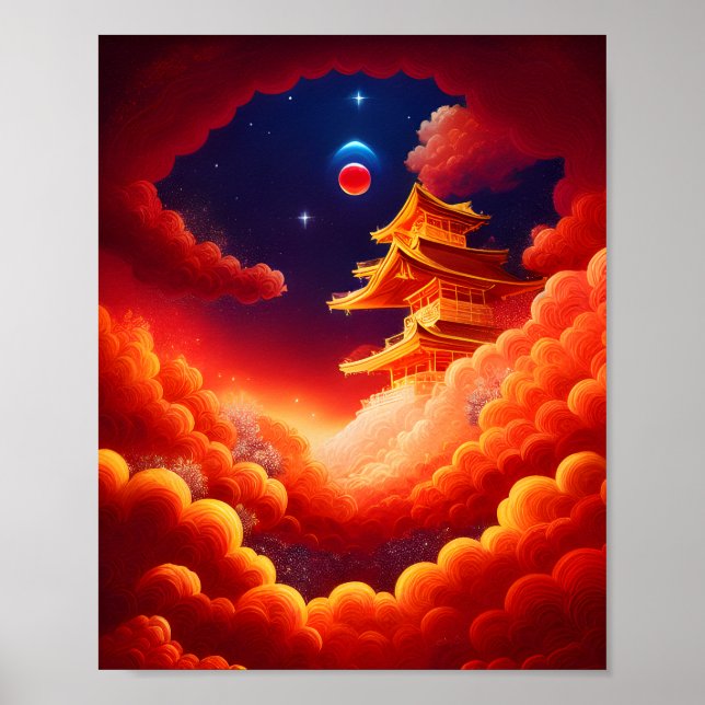 Red Moon Poster (Vorne)