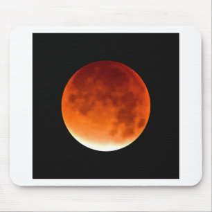 Red Moon Risiing Mousepad