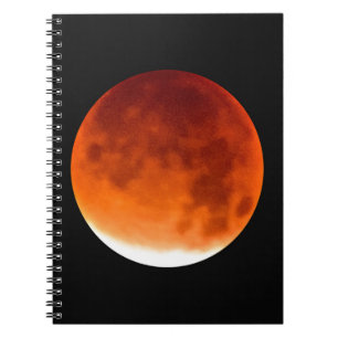 Red Moon Risiing Notizblock