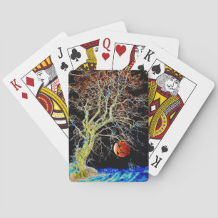 Red Moon Rising Spielkarten