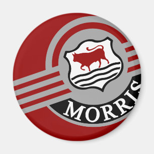 Red Morris Minor Kühlschrank Magnet