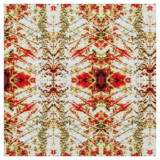 Red Moss Fabric Stoff (Muster)