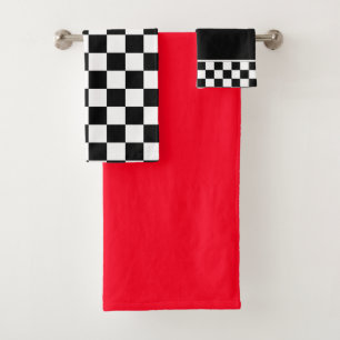 Red Motorsport Handtuch Set