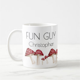 Red Mushroom Fun Typ Funny Kaffeetasse