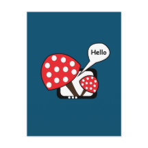 Red Mushroom Sprichwort Hello from Television