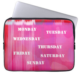 Red Music Beat Electronics Bag Laptopschutzhülle