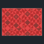 Red Nordic Star Christmas Bright Geschenkpapier Set<br><div class="desc">Red Nordic Star Christmas Bright</div>