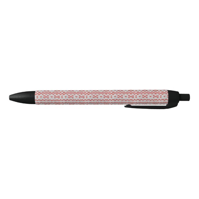 RED NORDIC STRICK Pen Kugelschreiber (Unterseite)