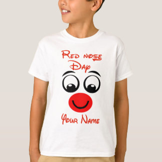 Red Nose Day Personalisiert T Shirt Comic Refief