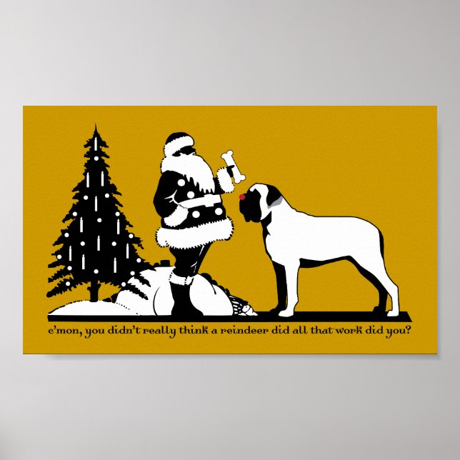 Red Nosed Mastiff Poster (Vorne)