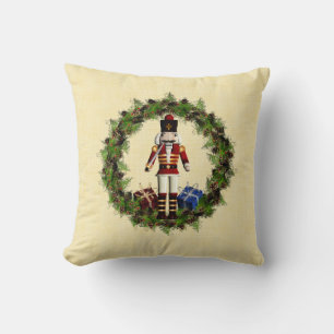 Red Nutcracker Kraut Weihnachtskissen Kissen
