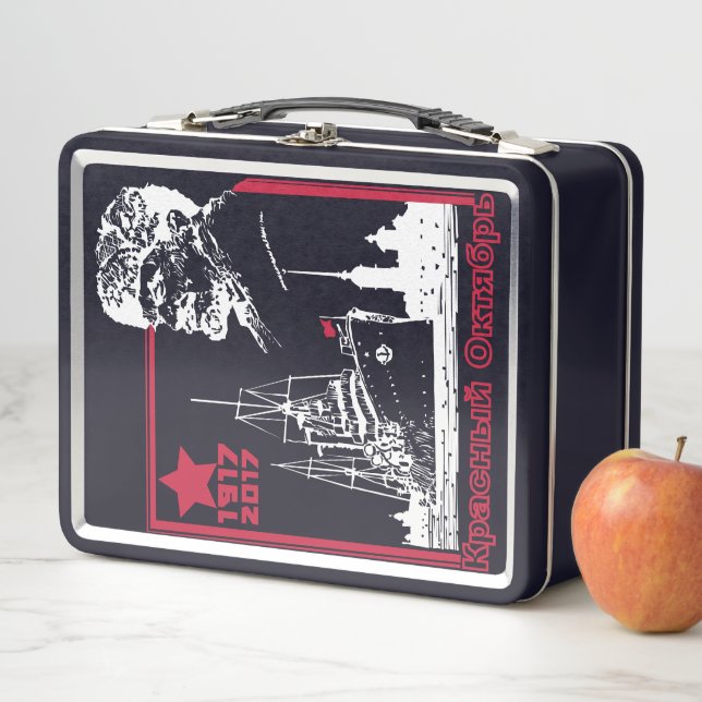 RED OCTOBER Metal Lunch Box (Beispiel)