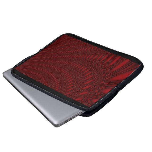 Red Octopus Tentacles Laptop Bag Laptopschutzhülle (Vorne Knopf)