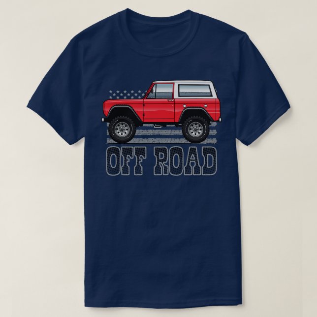 Red OffRoad T-Shirt (Design vorne)