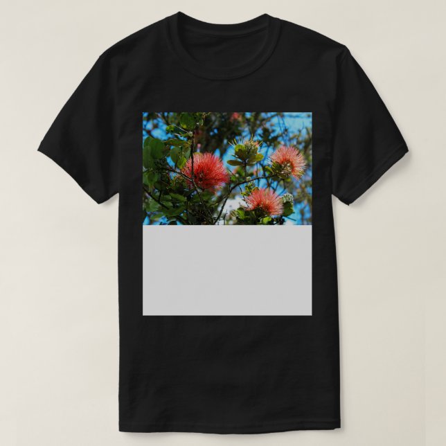 Red Ohia lehua TShirt (Design vorne)