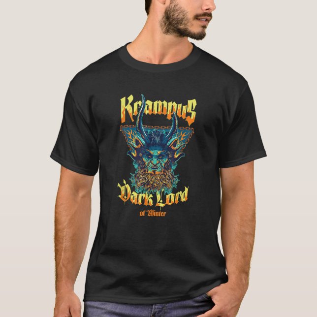 Red One Krampus Dark Lord of Winter T-Shirt (Vorderseite)
