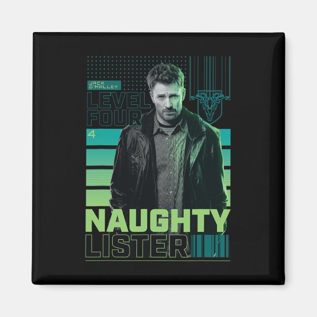 Red One - Naughty Lister Magnet (Vorne)