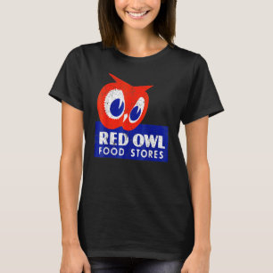 Red Owl Groceries Defunktionale Lebensmittelgeschä T-Shirt