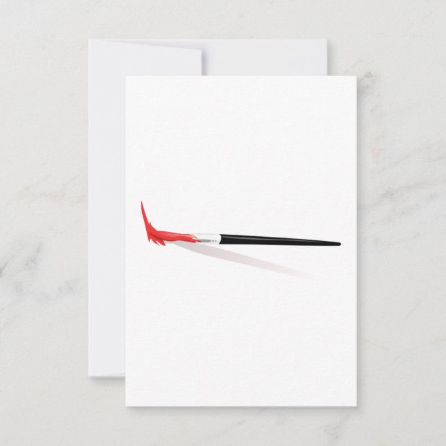 Red Paint Brush (Vorderseite)