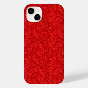 Red Paisley Case-Mate iPhone 14 Plus Hülle