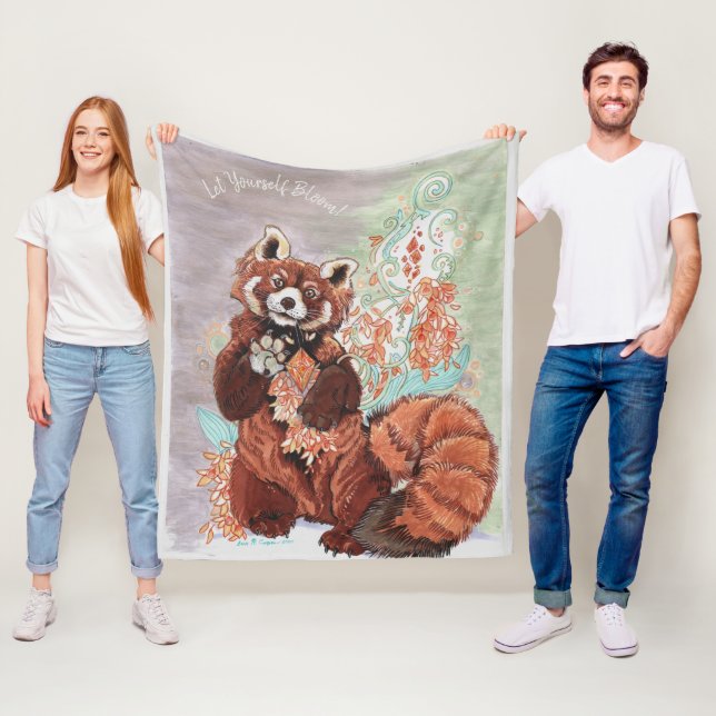 Red Panada Cimetta Fleecedecke (Beispiel)