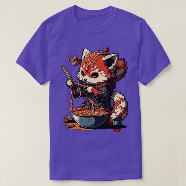 Red Panda4 T-Shirt (Design vorne)