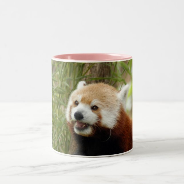 red-panda-033 zweifarbige tasse (Mittel)