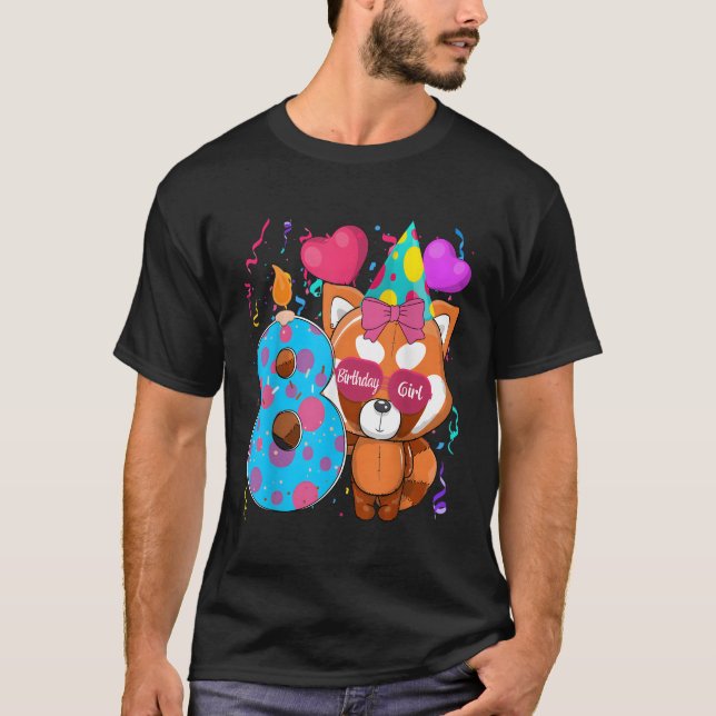Red Panda 8th I M T-Shirt (Vorderseite)