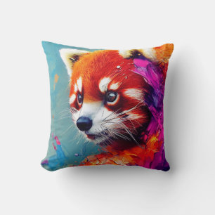 Red Panda Animal Discovery Adventure Nature Kissen