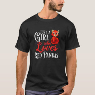 Red Panda Animal Habitat Schwanz T-Shirt
