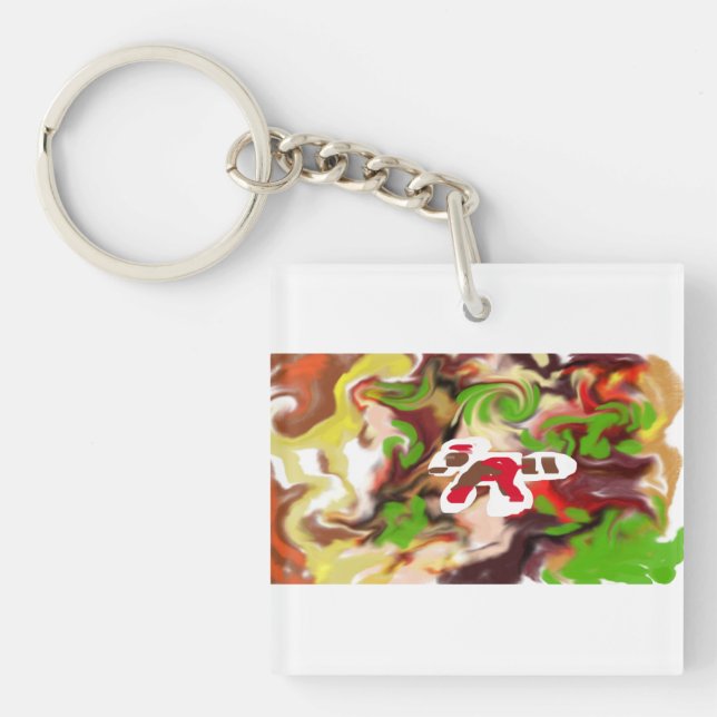 Red Panda  are cool  Schlüsselanhänger (Vorderseite)