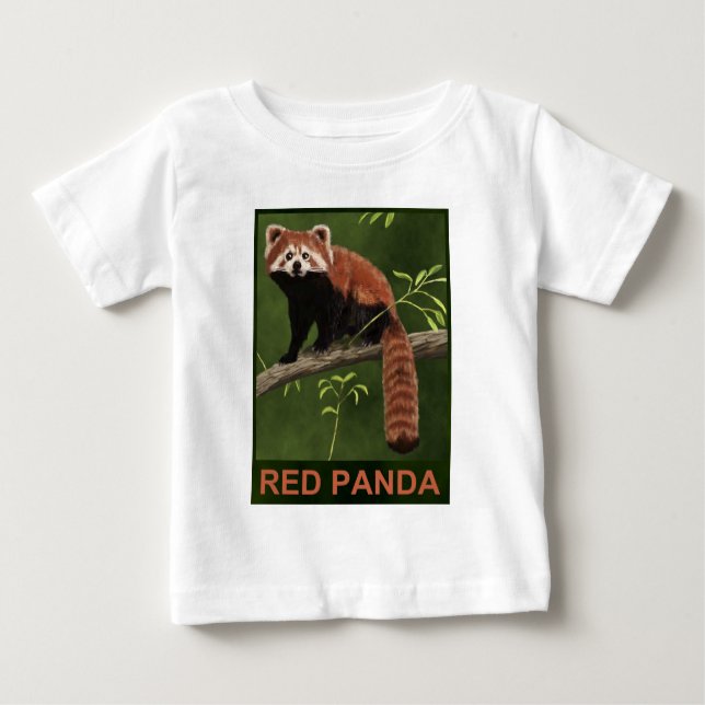 Red Panda Baby T-shirt (Vorderseite)