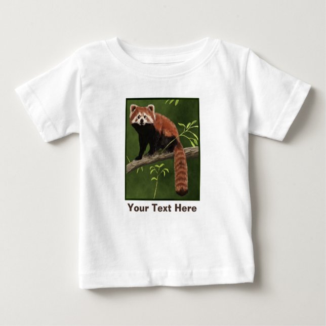 Red Panda Baby T-shirt (Vorderseite)